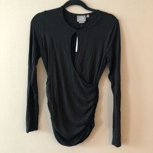 Anthropologie Key Hole Top NWT